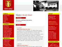 Tablet Screenshot of noveveseli.cz