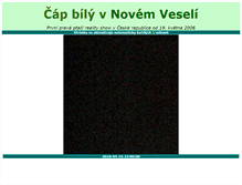 Tablet Screenshot of capi.noveveseli.cz